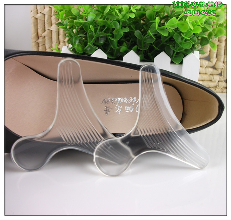 Adhesive T-shaped back stickers, transparent back stickers, silicone anti-friction for feet, non-sticking back stickers for high heels details Picture