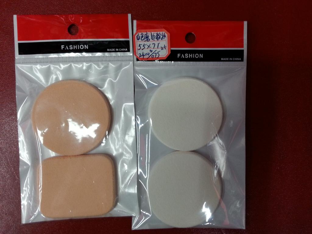 White frosted powder puff factory direct sales, hot-selling product