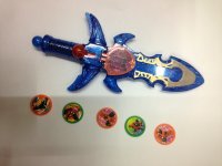 Sword launcher toy sword