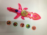 Sword launcher toy sword Specification image