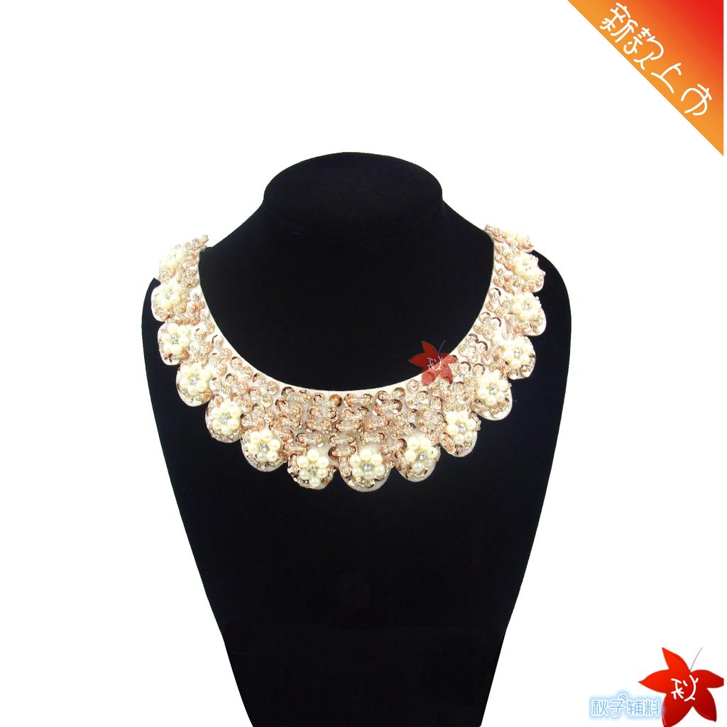 Caterpillar Collar Collar 2014 New Fake Collar Korean Version Spot Hot Sale Fake Collar Rice Bead Collar details Picture