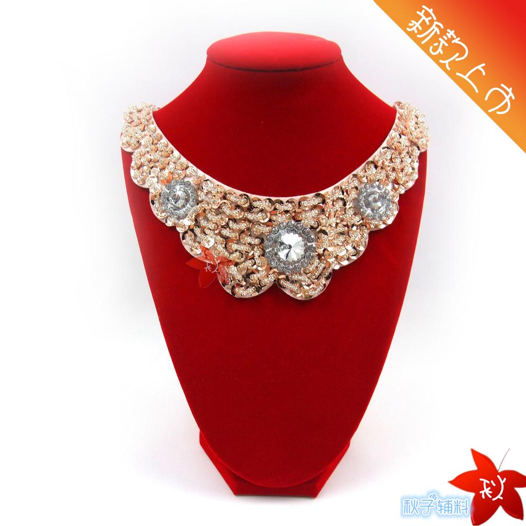 Caterpillar Collar Collar 2014 New Fake Collar Korean Version Spot Hot Sale Fake Collar Rice Bead Collar details Picture