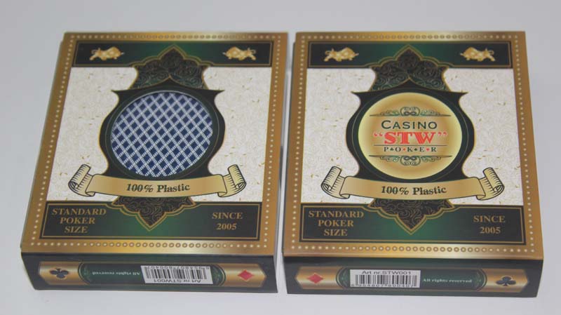 Plastic poker PVC poker STW poker poker waterproof poker plastic brand manufacturers direct