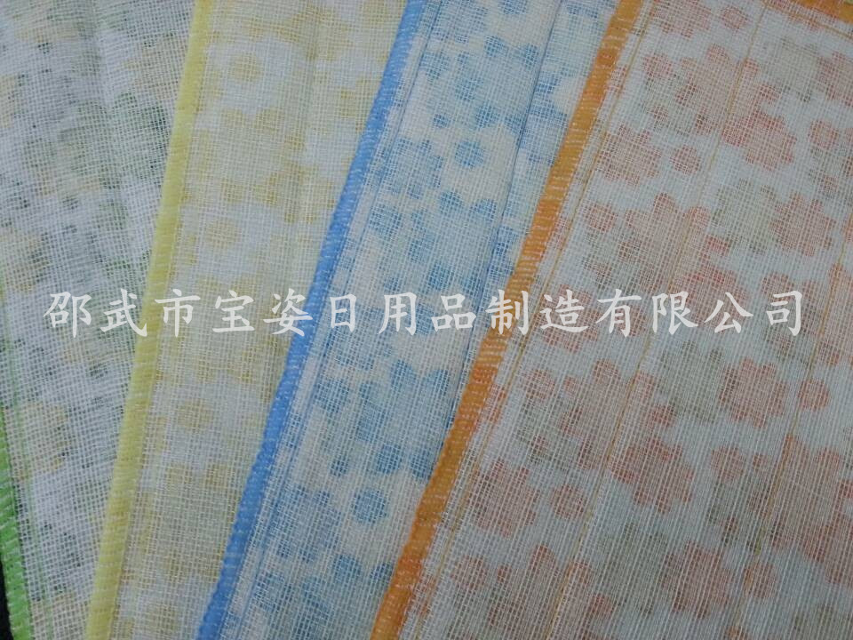 韩国抹布 竹纤维 洗碗布 百洁布不沾油洗碗巾 印花款73细节图