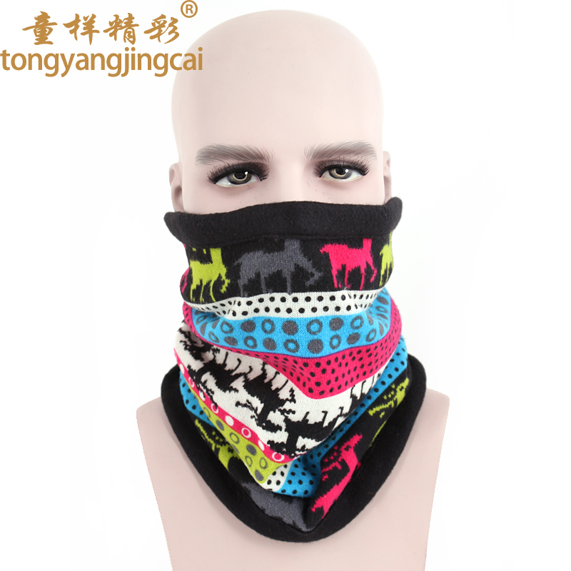 Turtleneck Collar Childlike Smecta Cashmere Scarf Hat South Korea's Collar Turtleneck Collar Men And Women Turban Hat Application Scenario