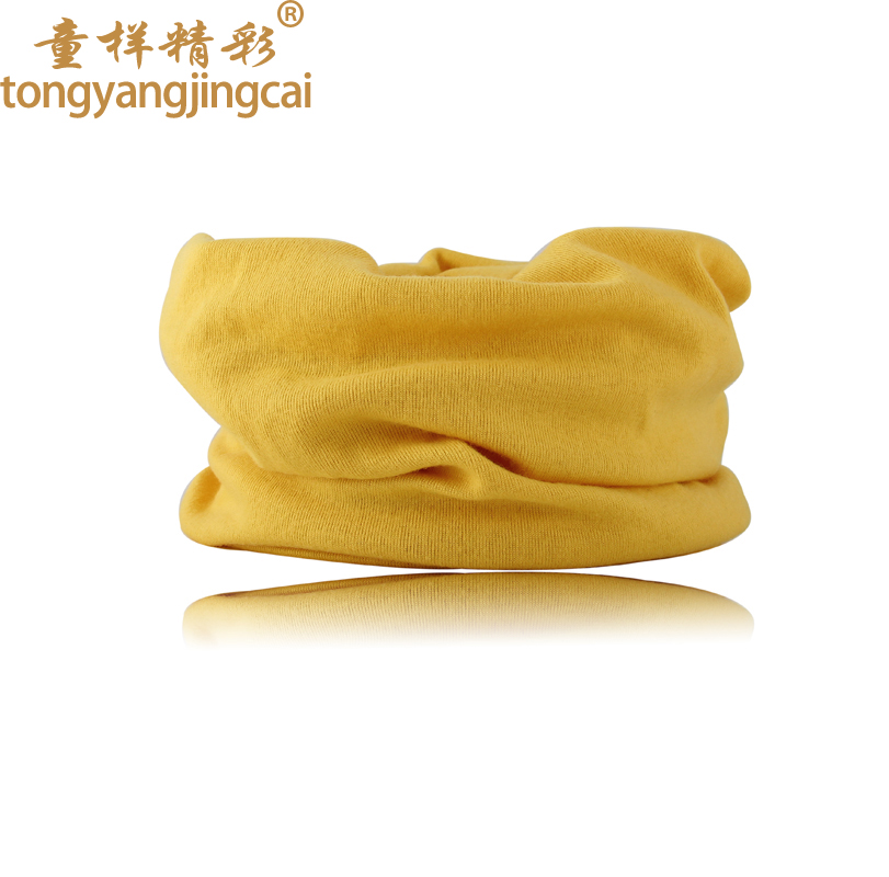 Children's Wonderful Smecta Korean Children's Bib Set Head Neck Set Cashmere Scarf Set Head Bib Silk Hat Specification drawing