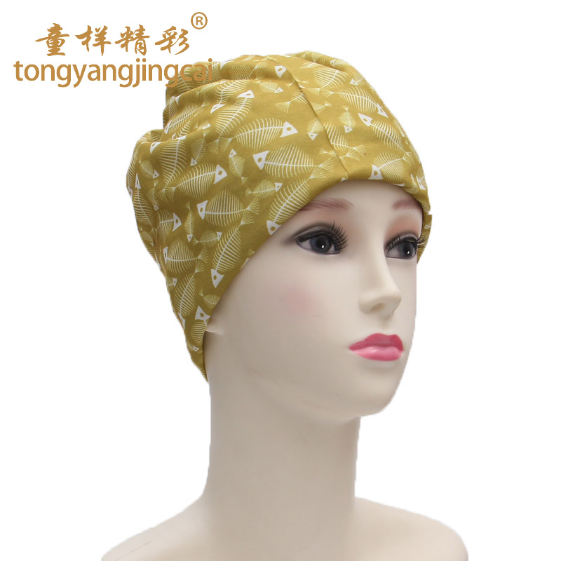 Outdoor Gear Cycling Turban Fishing Enthusiast Fish Pattern Turban Children's Wonderful Smecta Fish Turban Hat Specification drawing
