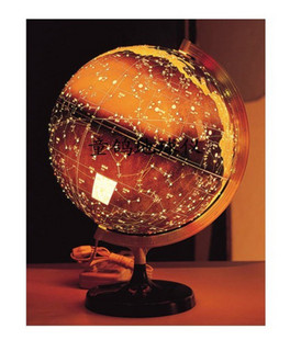 科普全塑带灯星球仪320AZ-5地球仪网红热销办公文化教学模型详情图1