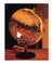 科普全塑带灯星球仪320AZ-5地球仪网红热销办公文化教学模型图
