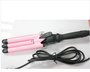 Egg roll head, egg roll bar, three-bar curling iron, three-tube curling iron, 19mm details Picture