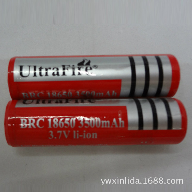 批发神火18650充电电池 1000毫安