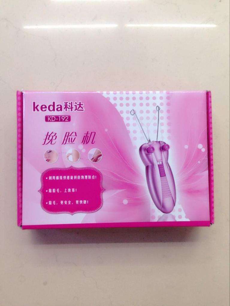 Genuine Keda 192 Facial hair remover, electric hair pulling device, women's facial hair pulling device, facial hair remover, face twisting machine