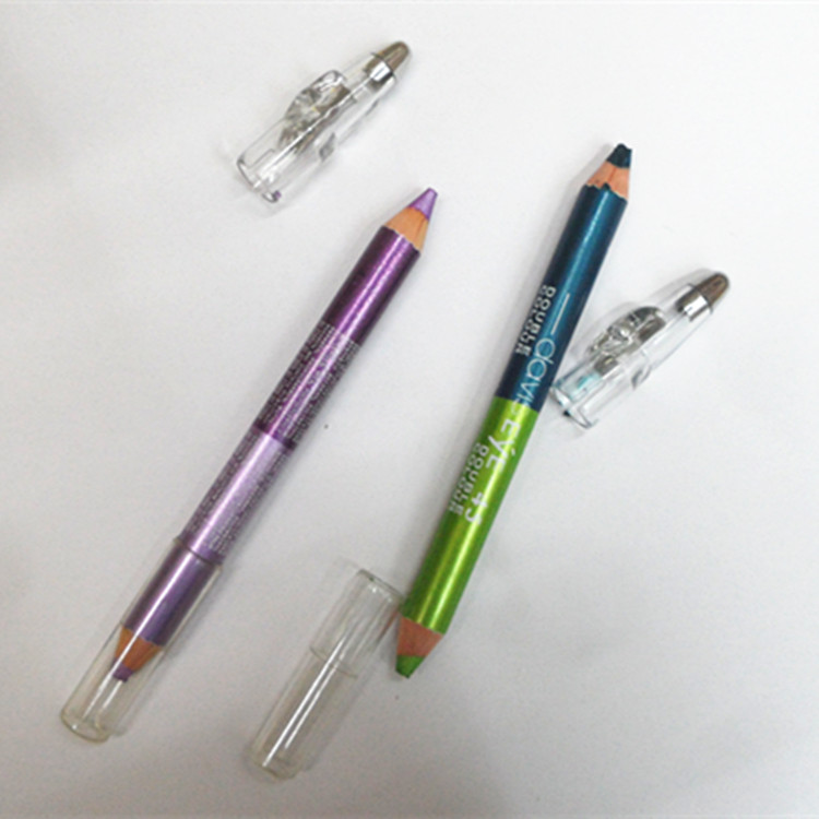 Take pencil sharpener double - head eye shadow pencil cosmetic pencil lip line pencil eyebrow pencil more use pen