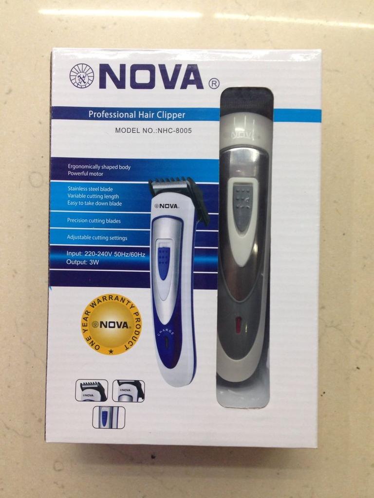 NOVA8005 Rechargeable dual-charge electric shears with dry batteries
