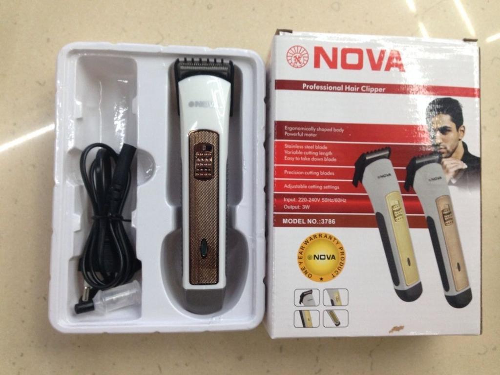 NOVA3786 rechargeable electric shearing machine with dry battery