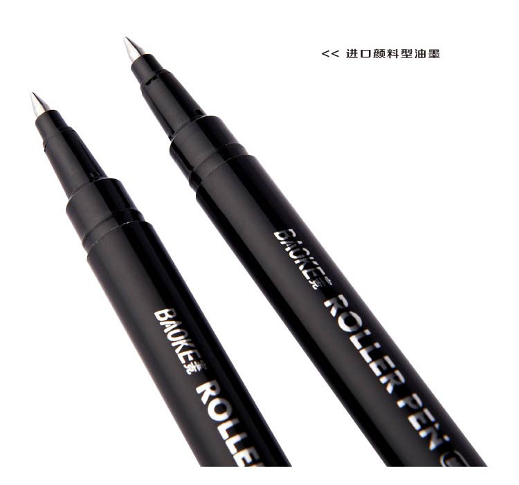 BK102 carbon ballpoint pen, business signature pen, water pen imported ink Specification image
