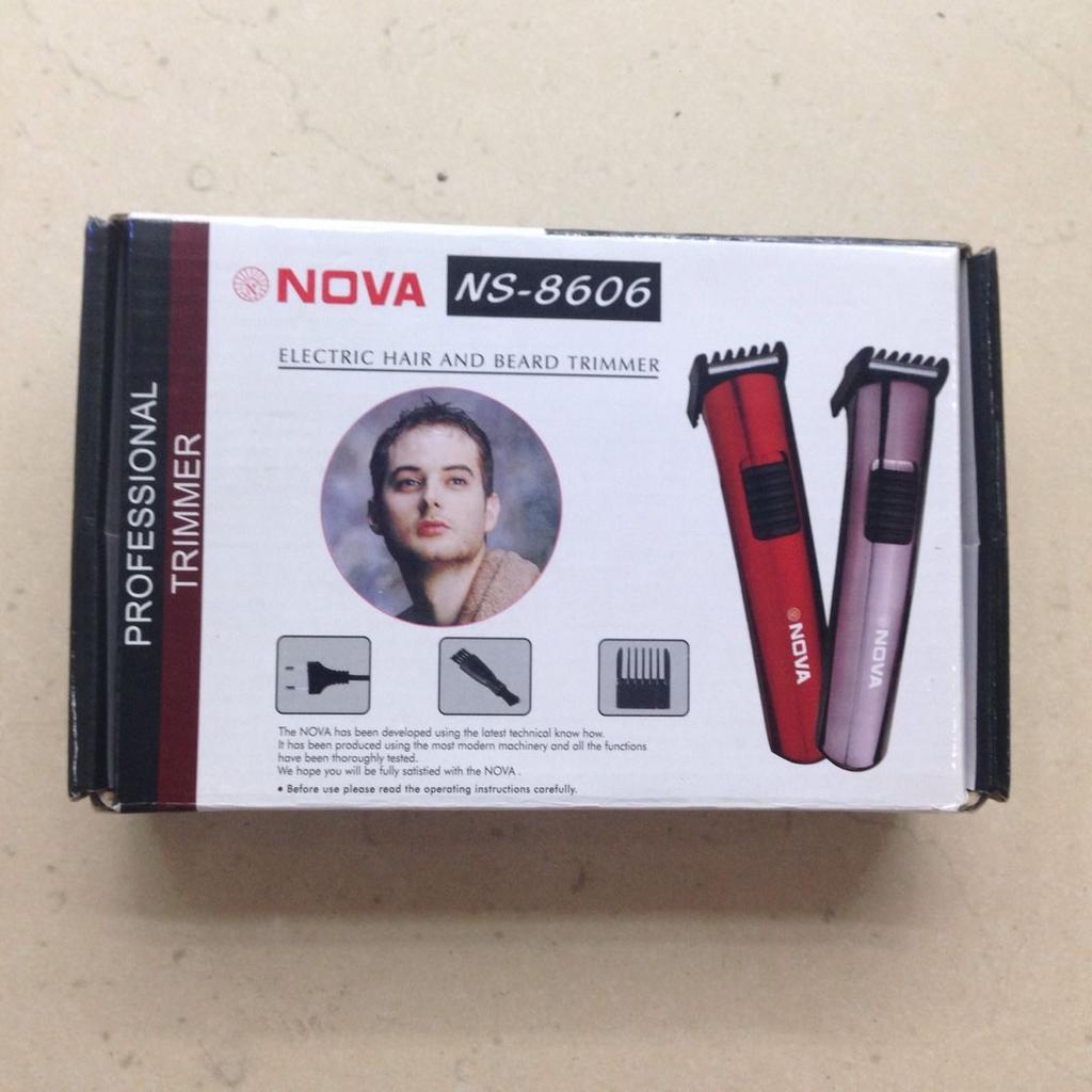 NOVA8606 rechargeable shears
