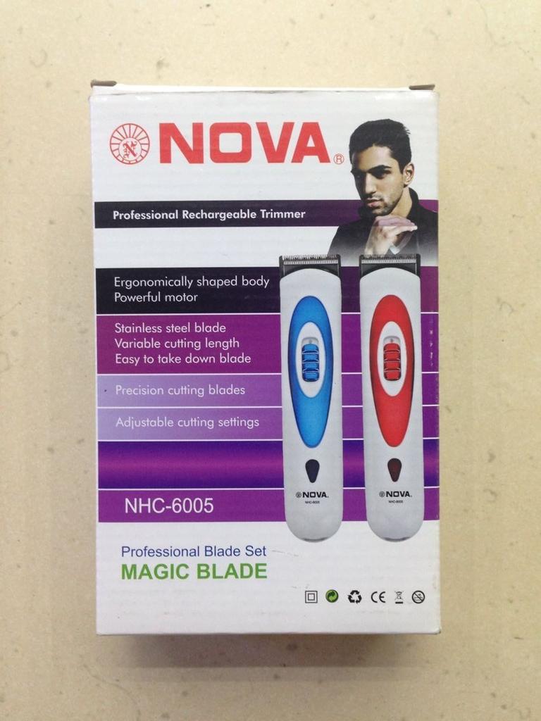 NOVA6005充电式带干电池电推剪