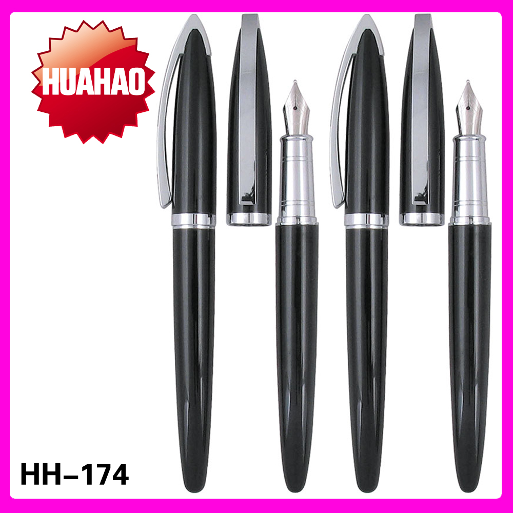 Factory direct sales supply and wholesale of high-end metal fountain pens, signature pens, advertising gifts, pen prints, and customized logos details Picture