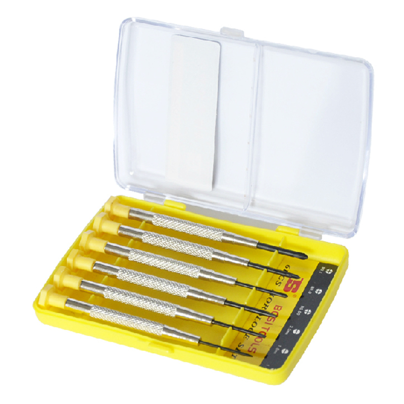 Bosi Persian Tools 6-Piece Clock Batch Clock Screwdriver Miniature Screw Batch details Picture