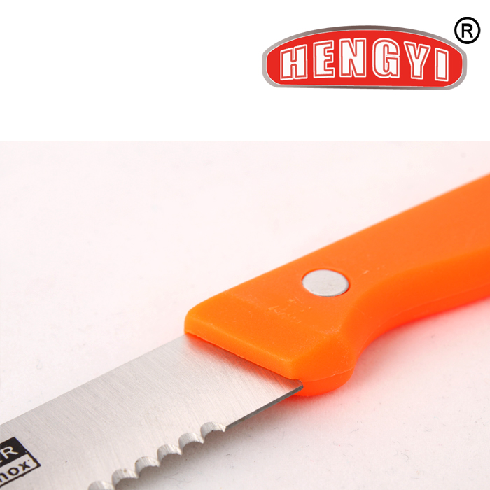 HENGYI. Hengyi Hardware Kitchenware 12PC steak knife, kitchen knife, plastic handle knife. Application Scenario