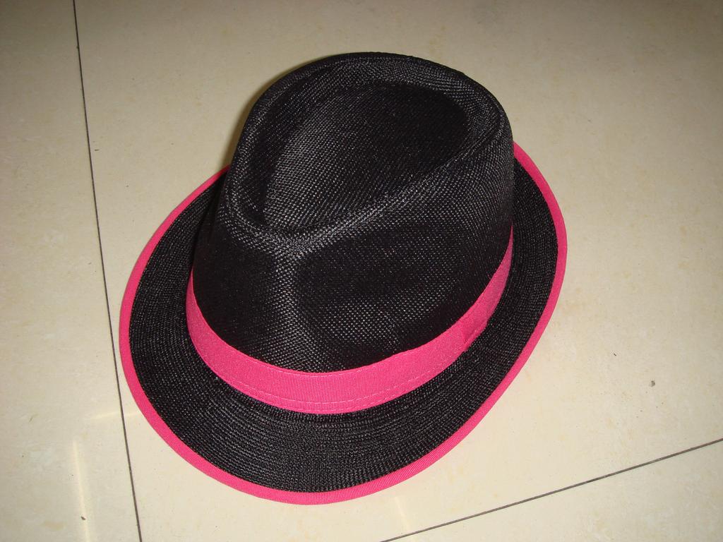 Factory Direct Sales 2014 Jute Edge Matching Color Jazz Hat Small Top Hat Panama Hat