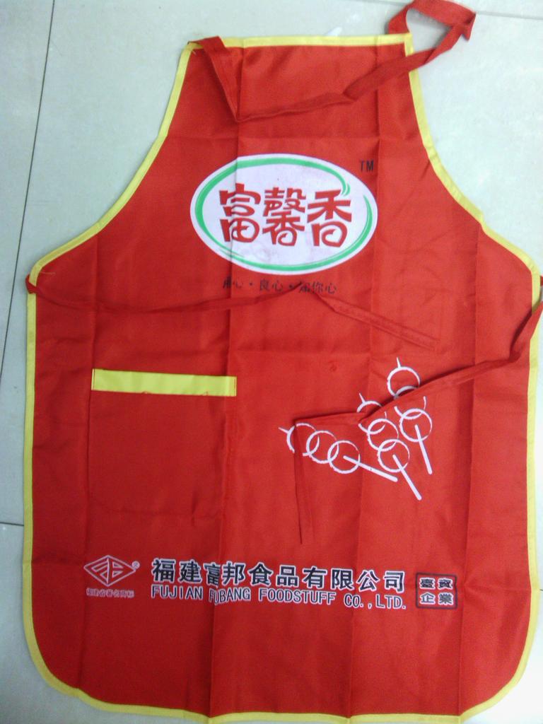 格中盆防水布围裙，可以定做logo，名称，做工精细细节图