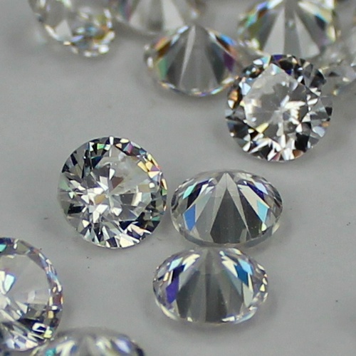 AAA品质 锆石 5mm 人工宝石 JS锆石 裸钻