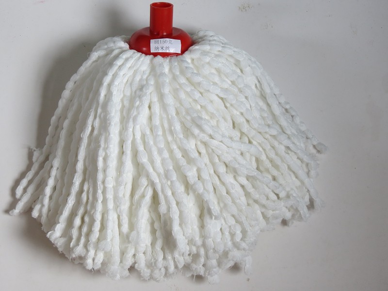 Bent yarn plastic head mop // cotton yarn mop/wide head mop/microfiber head mop
