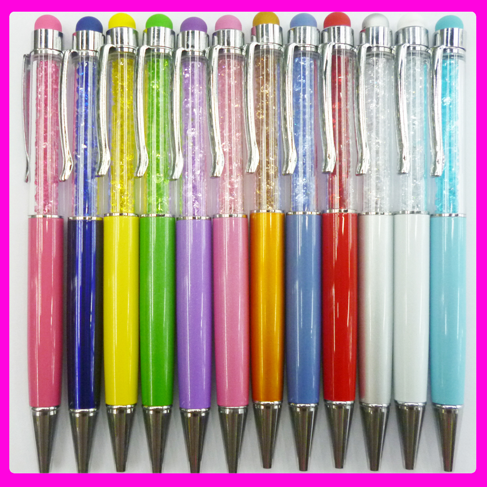 Huahao brand new metal pen Metal ballpoint pen metal signature pen diamond pen crystal pen special price thumbnail