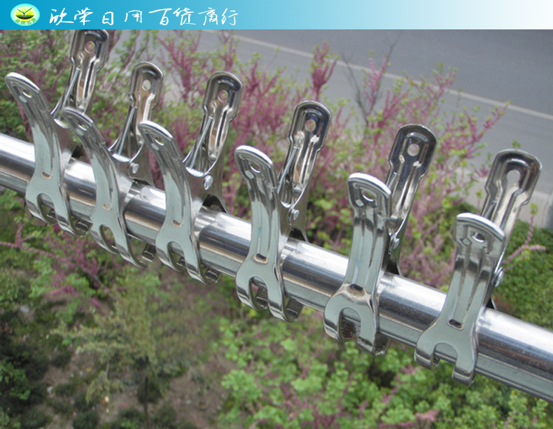 Superior Quality Stainless Steel Clip \ Sunbed Clip \ Windproof Clip details Picture