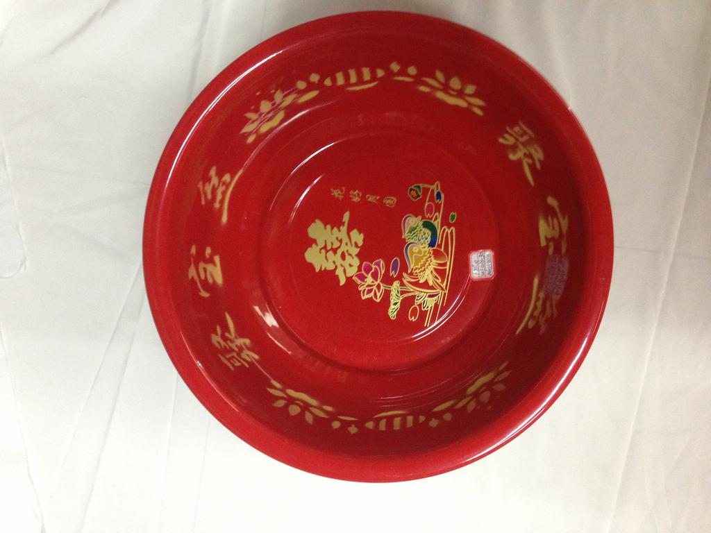 38公分喜庆脸盆、喜庆用品、结婚用品、