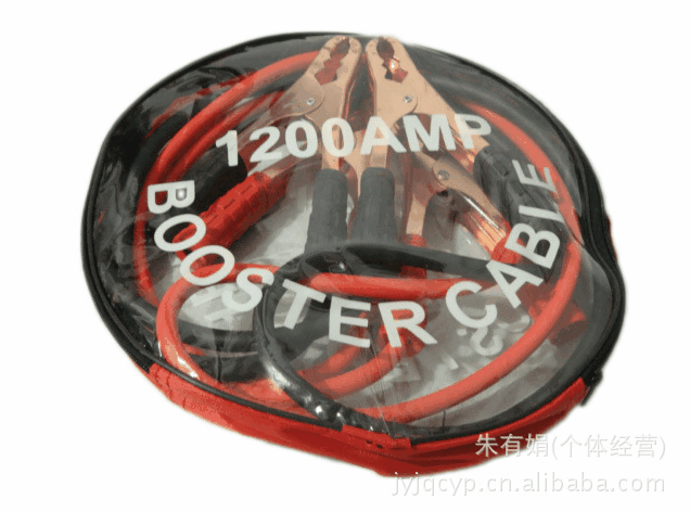 1200A/2.2米电瓶连接线12/24V应急搭火点火线