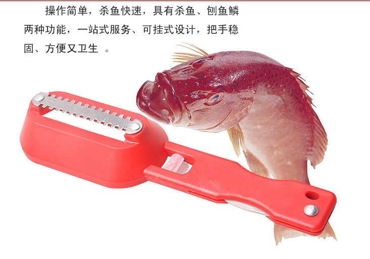 不锈钢多功能杀鱼器创意厨房用品刀具鱼鳞刨