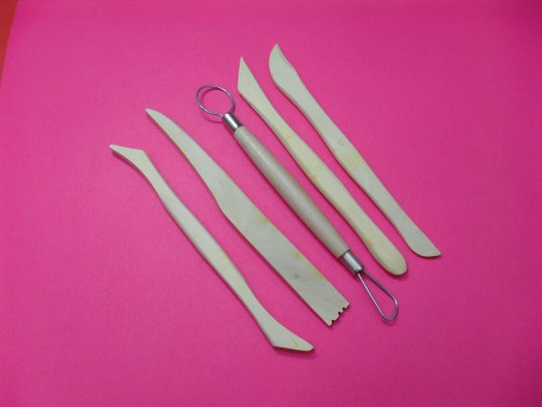 高级5支装陶泥工具用品