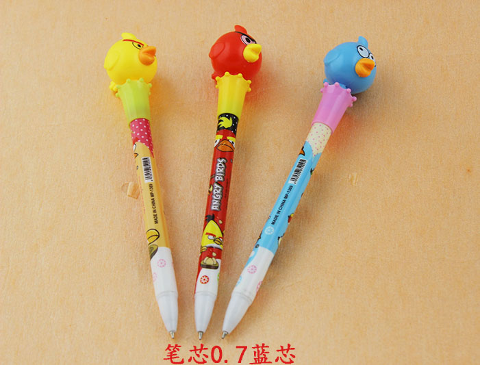 Mingyang 1369 Angry Birds Ballpoint Pen/Factory Wholesale/Korean Version Fashionable Student Ballpoint Pen details Picture
