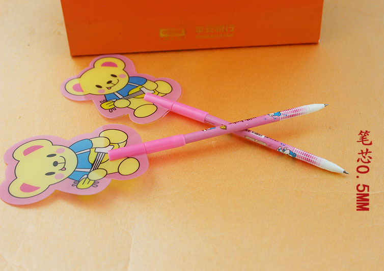 001 Little Emperor Fan Pen/Ballpoint Pen/Factory Wholesale/Korean Version Fashionable Student Ballpoint Pen details Picture