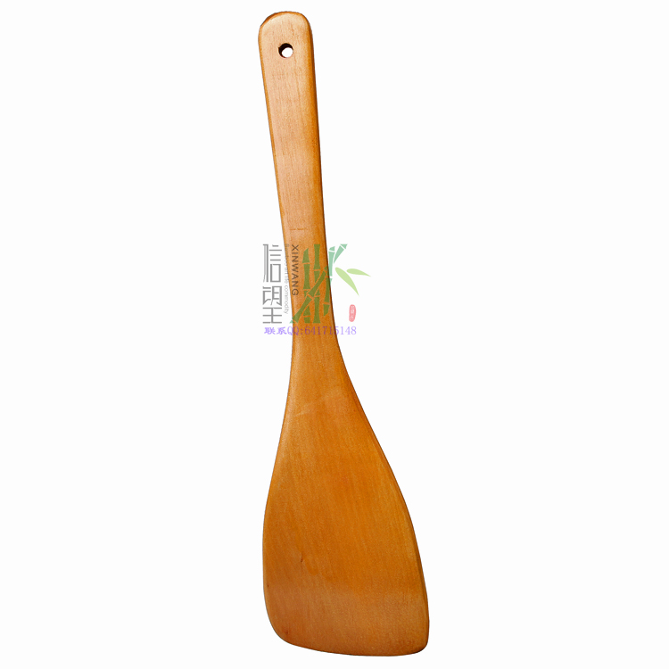 Trust Hope Brand Natural Bamboo Wood Ke Mu Wooden Spoon Test Soup Spoon Cooking Spoon Rice Spoon Wooden Shovel Specification drawing