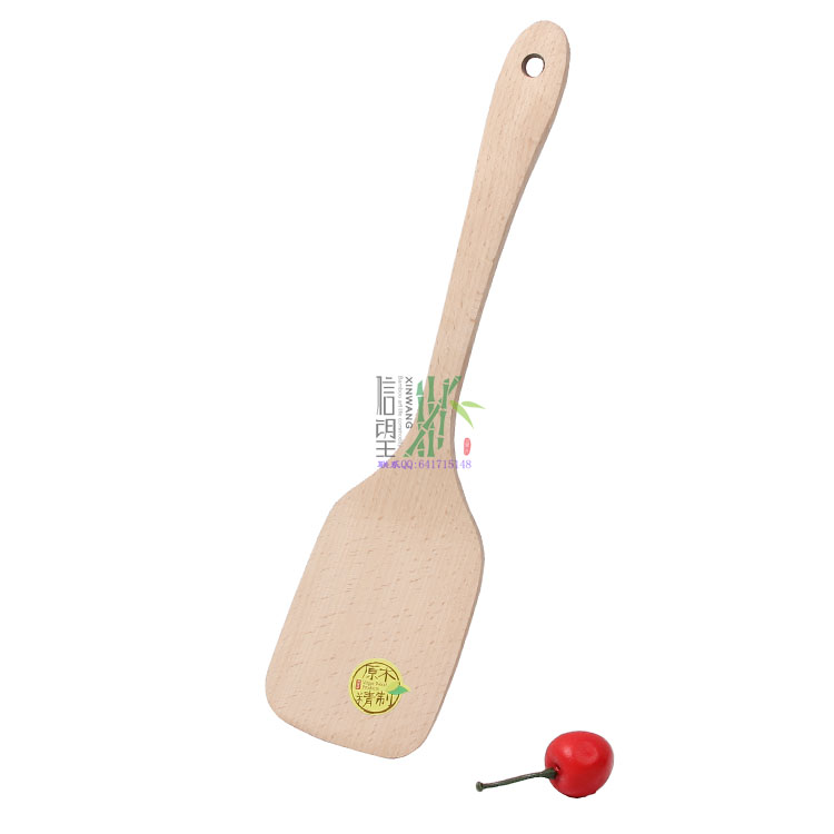 Trust Hope Brand Natural Bamboo Beech Wooden Spoon Test Soup Spoon Cooking Spoon Rice Spoon details Picture