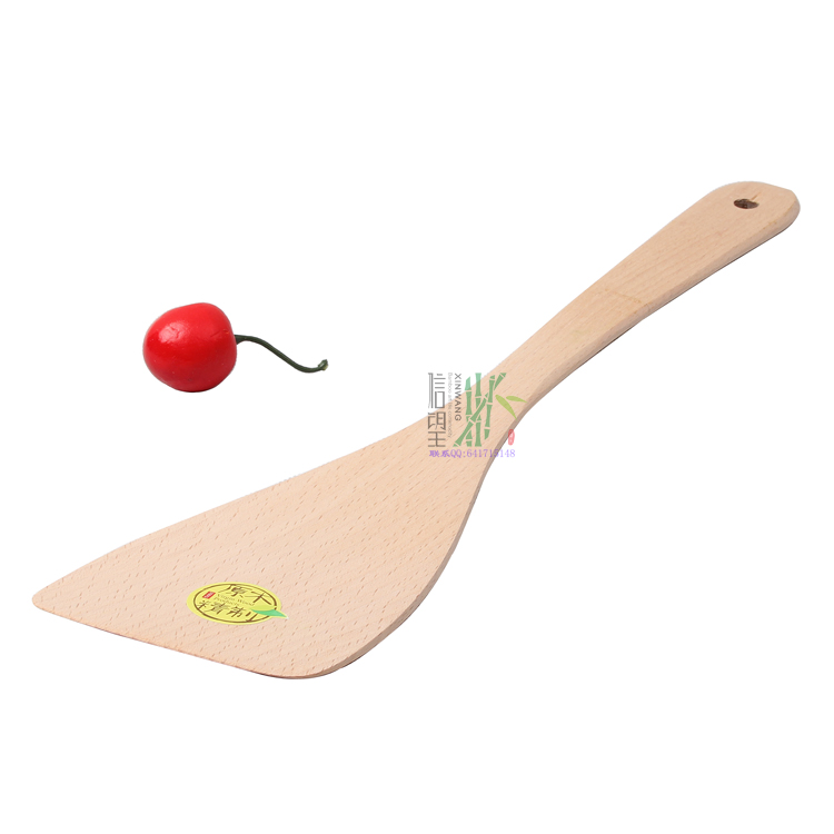 Natural Bamboo Beech Wooden Spoon Soup Spoon Cooking Spoon Rice Spoon Trust Hope Brand Specification drawing