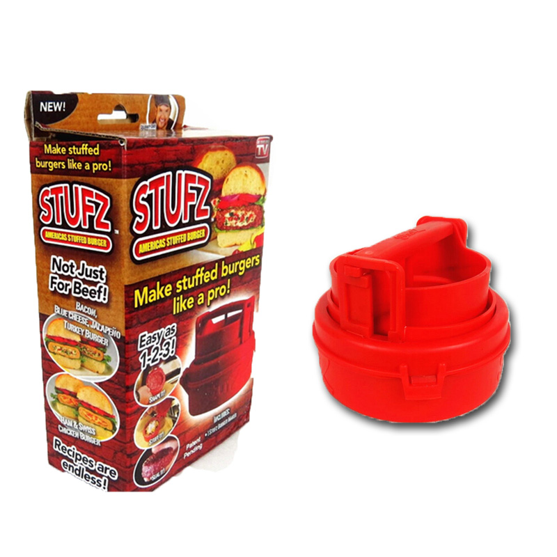 Stufz Hamburger meat press and filling maker Manual meat press diy mold