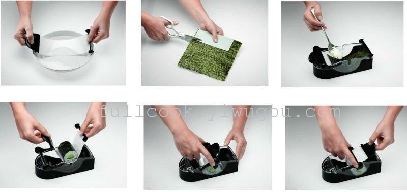 TV venta caliente DIY roll shou driver sushi molde para sushi hacer sushi Specification image