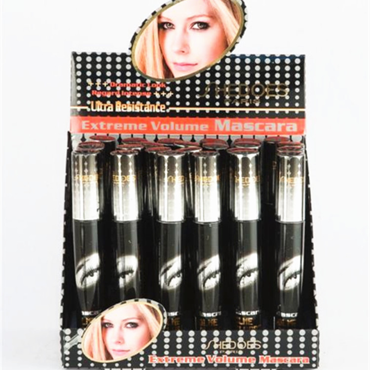 Shide mascara 8024# waterproof growth mascara display in 24 sets