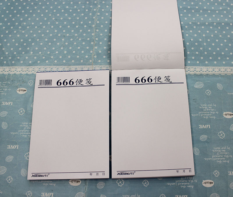 666学习办公创意便贴本 书写记录便签本批发零售 厂家直销产品图