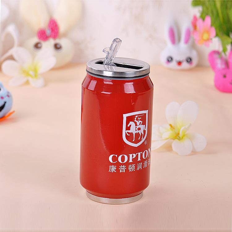 Wholesale Can Water Bottle Creative Stainless Steel Leak-Proof And Scale-Proof Coke Soda Can Soda Bottle Coke Cup details Picture