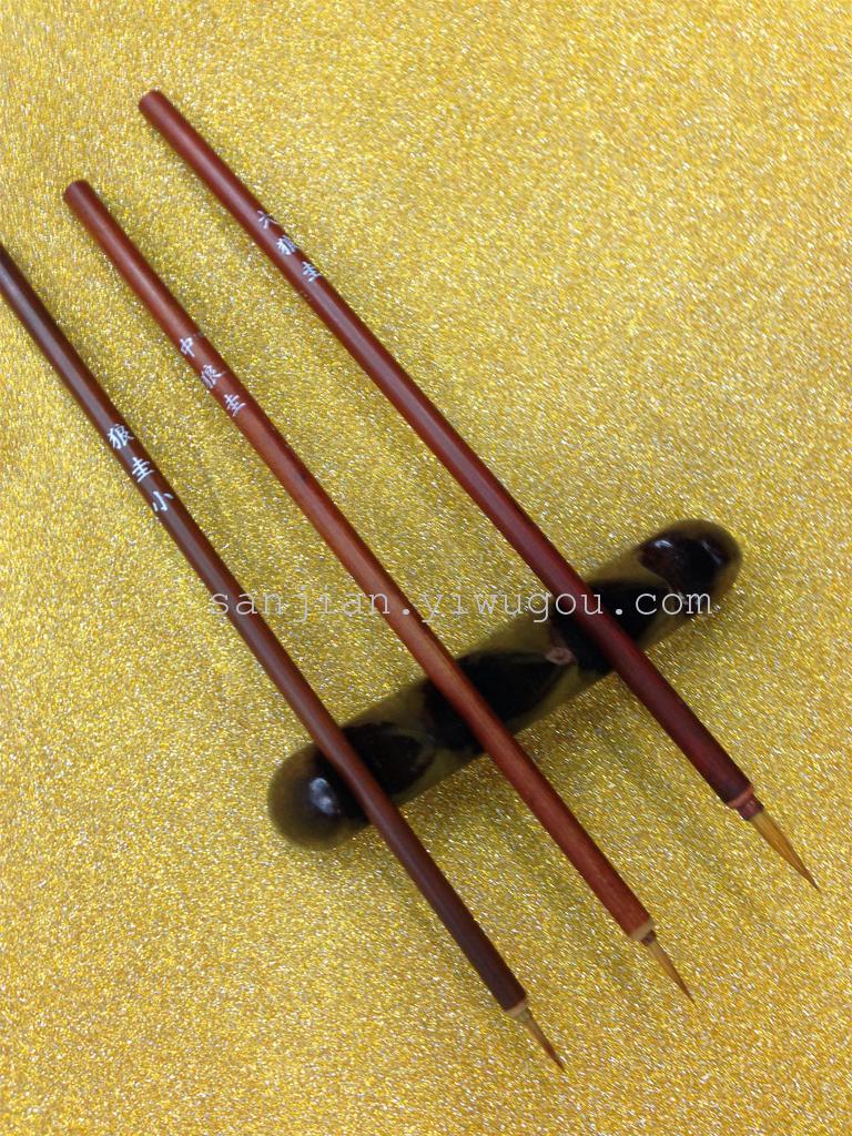 Shanlian Lake Brush, direct sales from Sanjian Brush manufacturer, offers large, medium and small Langgui outlining brushes and fine brushwork brushes with a national trend Application Scenario