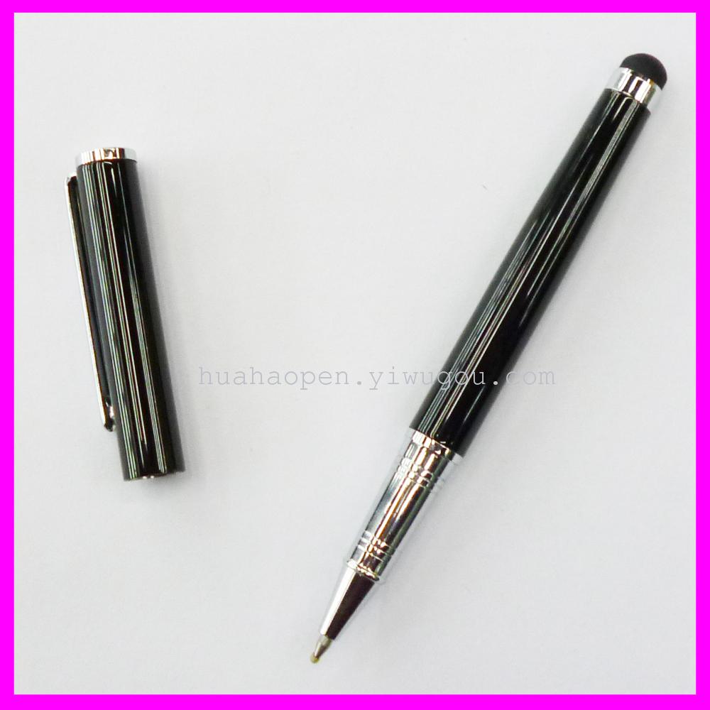 Capacitive gift pen, touch screen ballpoint pen, new Apple communication product, multi-functional touch pen Specification image
