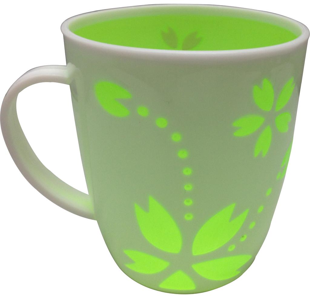 双层口杯 印花口杯 透明杯 家具日用品289-2078细节图