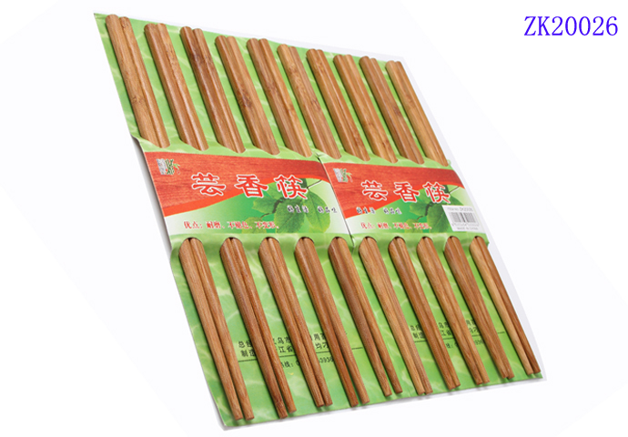 Chopsticks, household tableware, durable, environmentally friendly, disposable bamboo chopsticks, portable and clean, chopstick sets meet all kinds of needs Specification image