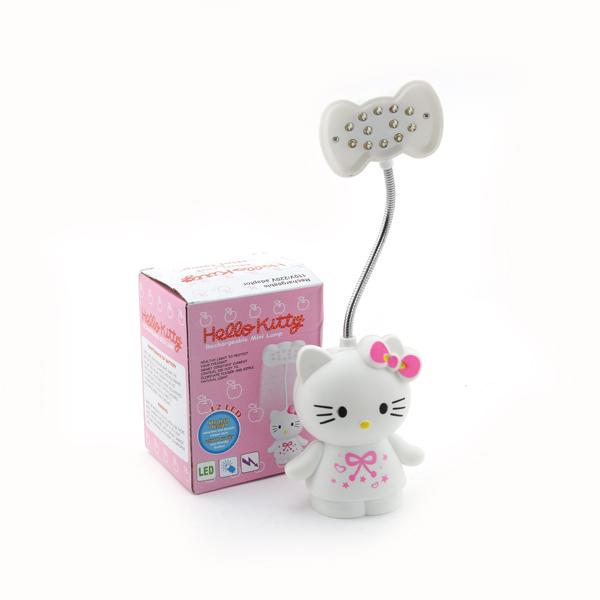 578充电台灯学生台灯动物卡通猫充电式LED台灯护眼台灯